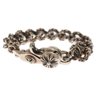 クロムハーツ(Chrome Hearts)のCHROME HEARTS クロムハーツ EXTRA FANCY CHAIN 1CLIP BRACELET エクストラファンシー1クリップブレスレット シルバー 13LINK(ブレスレット)