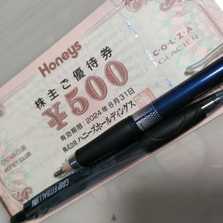 ハニーズ　株主ご優待券　500円✕6枚(ショッピング)