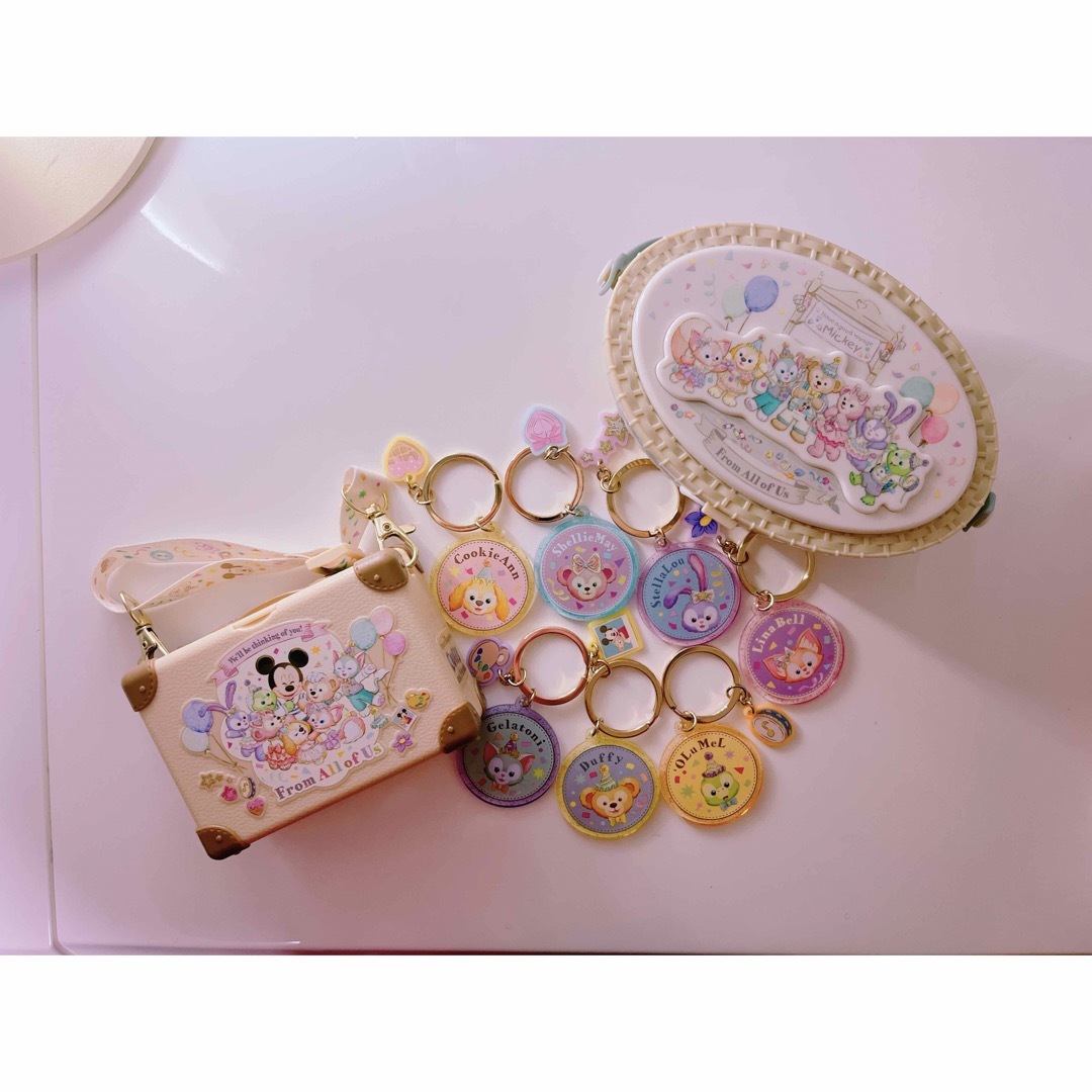Disney(ディズニー)のディズニーシー ダッフィ スーベニア キーホルダー エンタメ/ホビーのおもちゃ/ぬいぐるみ(キャラクターグッズ)の商品写真