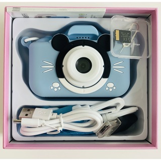 子供用カメラ ブルーミッキー 4000万画素デジタル トイカメラ キッズカメラ(知育玩具)