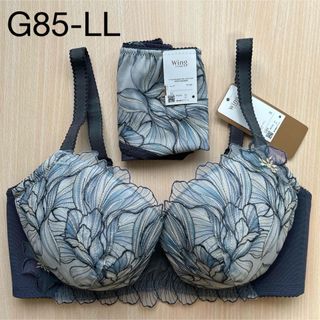 ウイングレシアージュ(Wing lesiage（WACOAL）)のワコール ウイング レシアージュ G85 下着 上下セット ②(ブラ&ショーツセット)