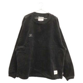 ダブルタップス(W)taps)のWTAPS ダブルタップス 22AW SMOCK / LS / COTTON CORDUROY WUT 222BRDT-SHM04 スモック コーデュロイ クルーネックロングスリーブカットソー グリーン(Tシャツ/カットソー(七分/長袖))