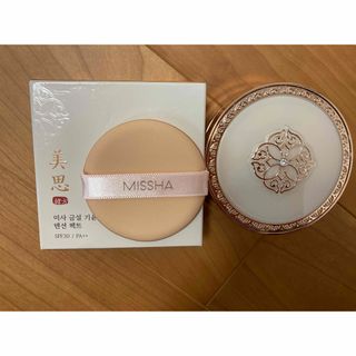 ミシャ(MISSHA)の美思　ファンデ　ケースとパフのみ　箱付き(ファンデーション)