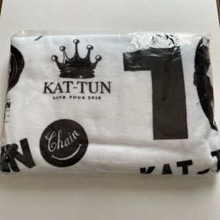 カトゥーン(KAT-TUN)のKAT-TUN Live tour 10ks! バスタオル(アイドルグッズ)