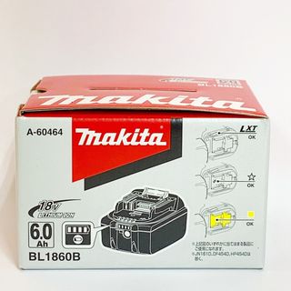 マキタ(Makita)の♭♭MAKITA マキタ リチウムイオンバッテリー　6.0AH　18V BL1860B(その他)