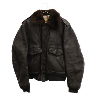 ショット(schott)のSCHOTT ショット 70s VINTAGE TYPE G-1 ヴィンテージ レザー フライトジャケット ブラック(フライトジャケット)