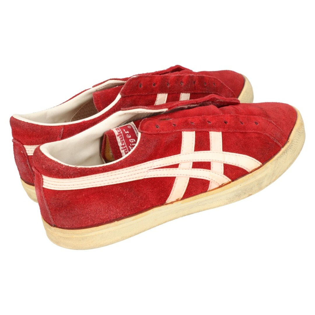 Onitsuka Tiger(オニツカタイガー)のOnitsuka Tiger オニツカタイガー 90S ファブレ バスケットボール ローカットスニーカー レッド US7 1/2/26.5cm TFW004 メンズの靴/シューズ(スニーカー)の商品写真