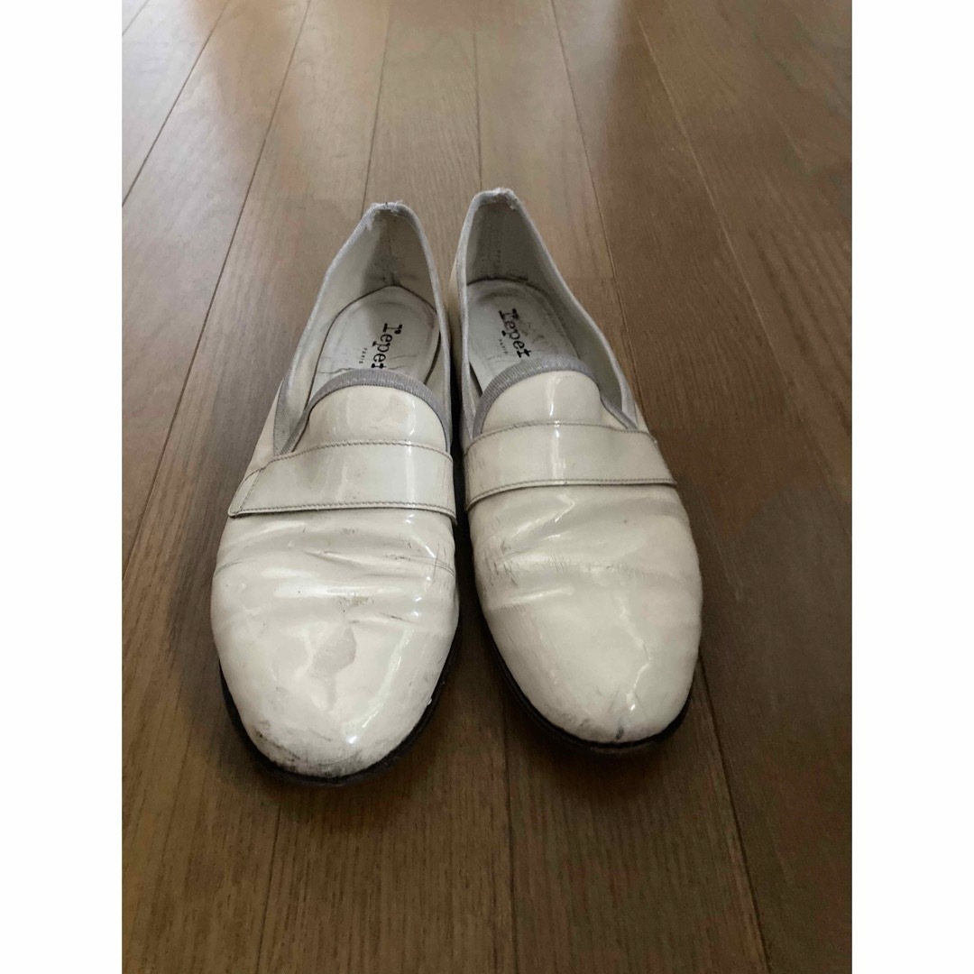 repetto(レペット)のレペット 40 マイケル　オフホワイト レディースの靴/シューズ(ローファー/革靴)の商品写真