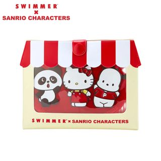 サンリオ(サンリオ)のSWIMMER×SANRIO CHARACTERS ケース付きミラー&コーム(キャラクターグッズ)