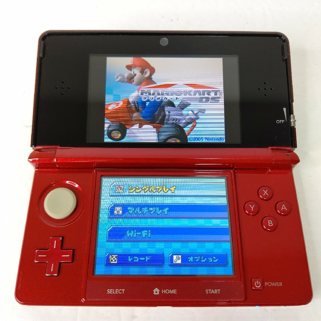 ニンテンドー3DS - Nintendo ニンテンドー3DS フレアレッド 美品