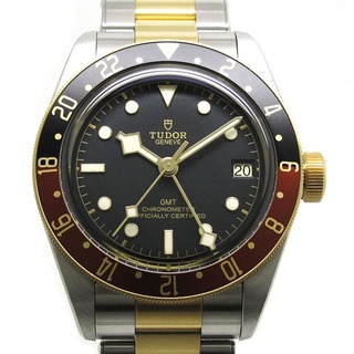 チュードル(Tudor)のTUDOR チューダー (チュードル) ブラックベイ GMT S&G 79833MN M79833MN-0001 自動巻き HERITAGE BLACK BAY【中古】(腕時計(アナログ))