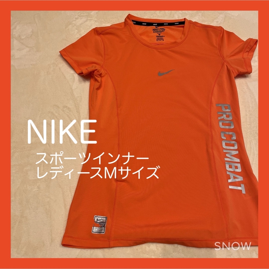 NIKE(ナイキ)のNIKE（ナイキ）レディース半袖スポーツインナー スポーツ/アウトドアのトレーニング/エクササイズ(トレーニング用品)の商品写真