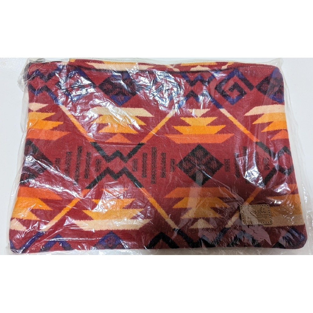 PENDLETON(ペンドルトン)のPENDLETON REMAKE Q CLUTCH BAG クラッチバッグ 赤 メンズのバッグ(セカンドバッグ/クラッチバッグ)の商品写真