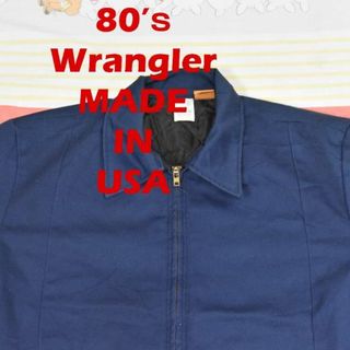 ラングラー(Wrangler)のラングラー 80s ワークジャケット 13711c TALON BIG BEN(ブルゾン)