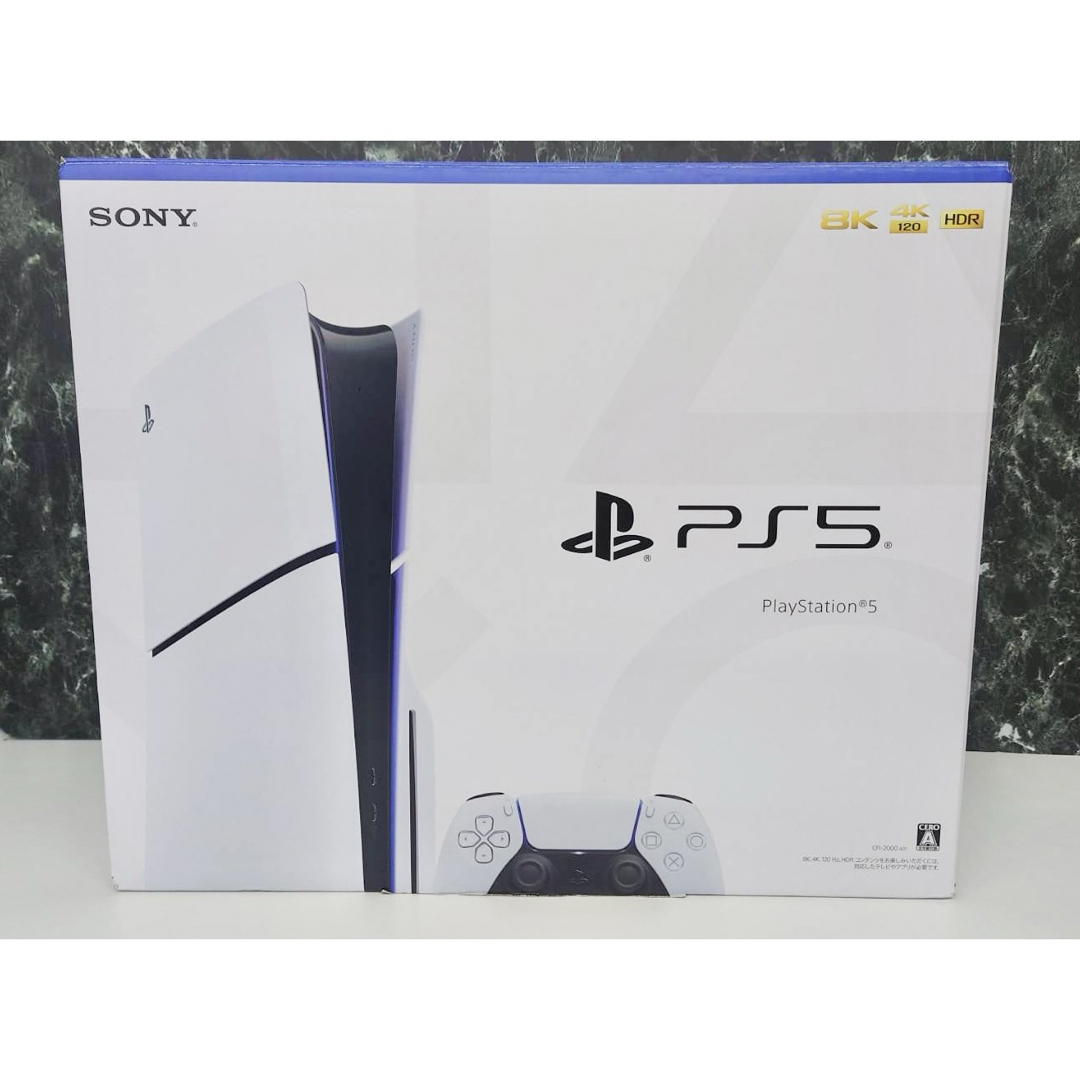 新型 PlayStation 5 slim CFI-2000A01 プレステ5ゲームソフト/ゲーム機本体