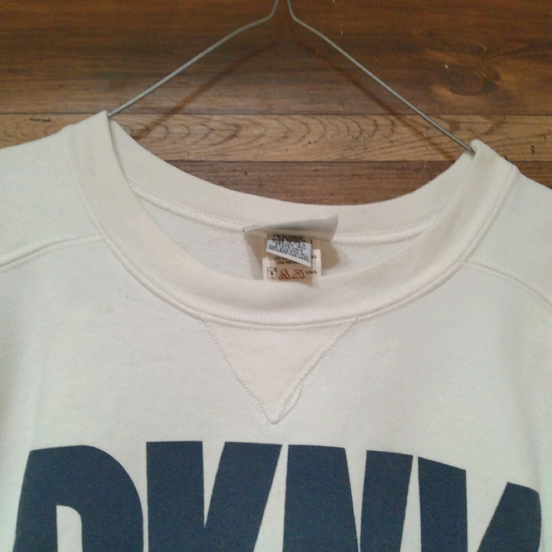 DKNY(ダナキャランニューヨーク)の【USA製】古着 90's DKNY JEANS LOGO SWEAT メンズのトップス(スウェット)の商品写真