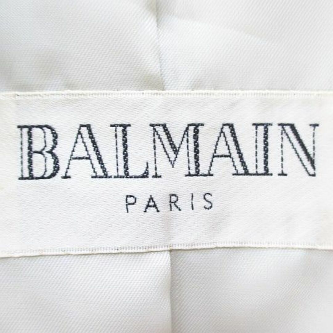 BALMAIN(バルマン)のバルマン BALMAIN レザージャケット 革ジャン 羊革 L ジップフライ  メンズのジャケット/アウター(ブルゾン)の商品写真