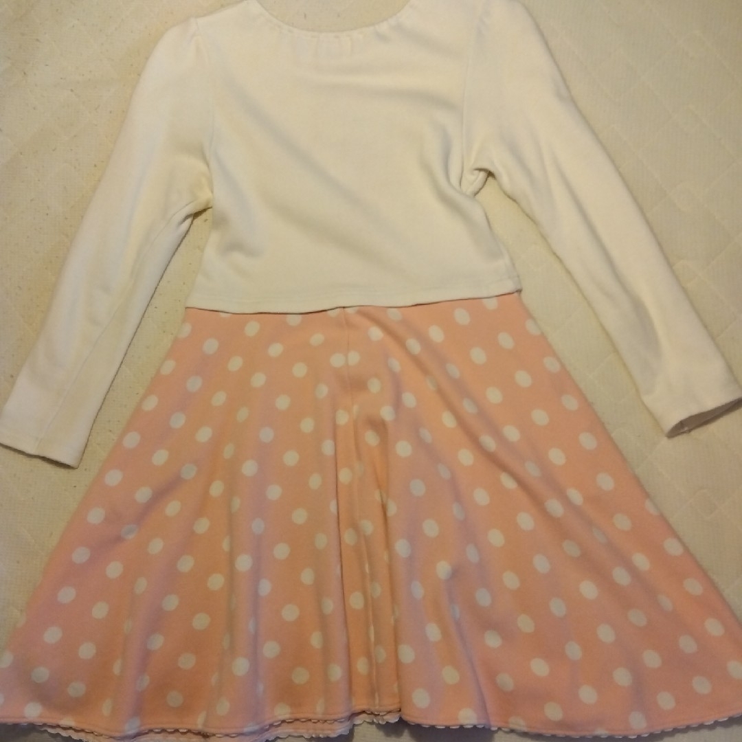 mezzo piano(メゾピアノ)のmezzo piano#ワンピース#140サイズ キッズ/ベビー/マタニティのキッズ服女の子用(90cm~)(ワンピース)の商品写真