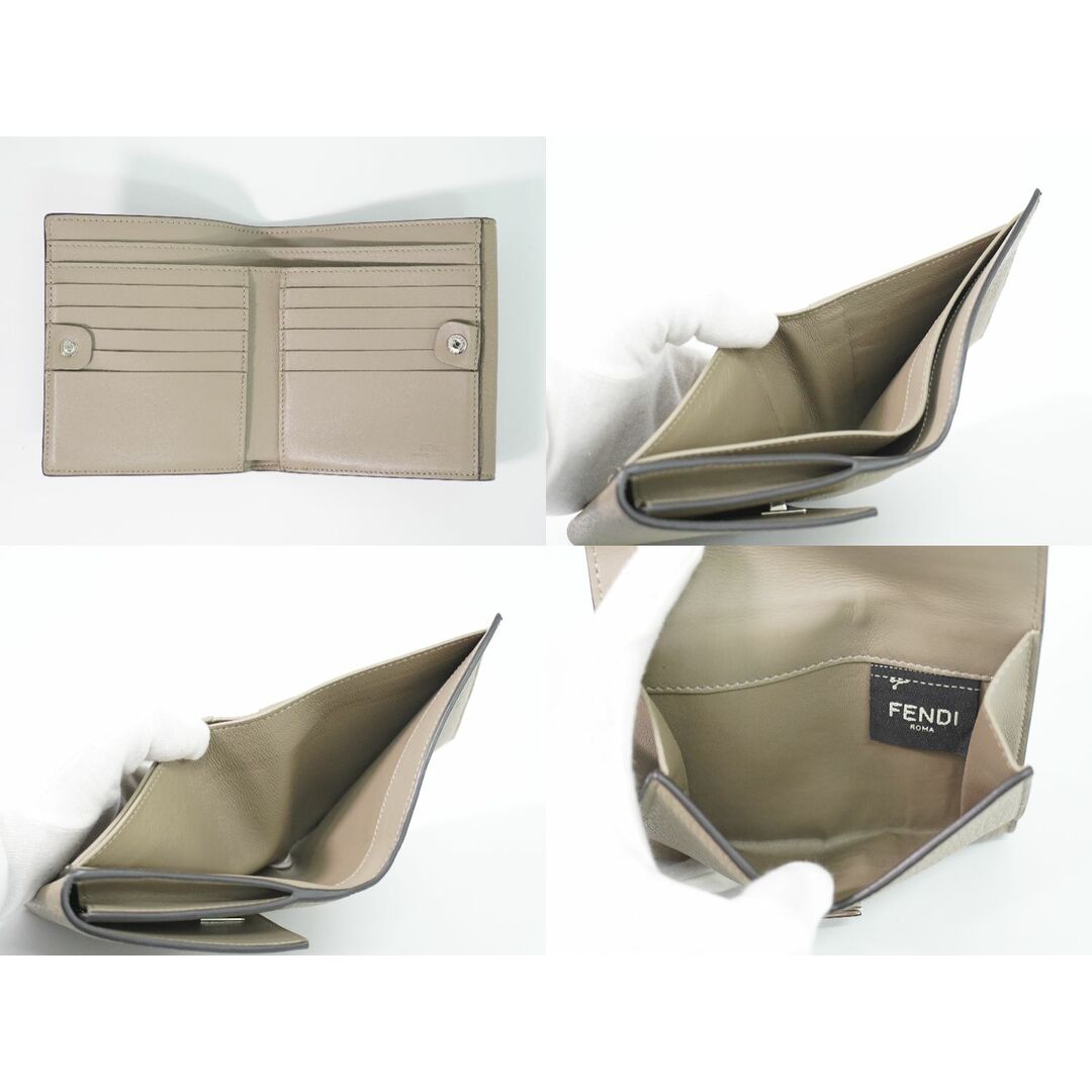 FENDI - 本物 フェンディ FENDI ピーカブー セレリア 折財布 FENDI - 本物 フェンディ FENDI ピーカブー セレリア 折財布