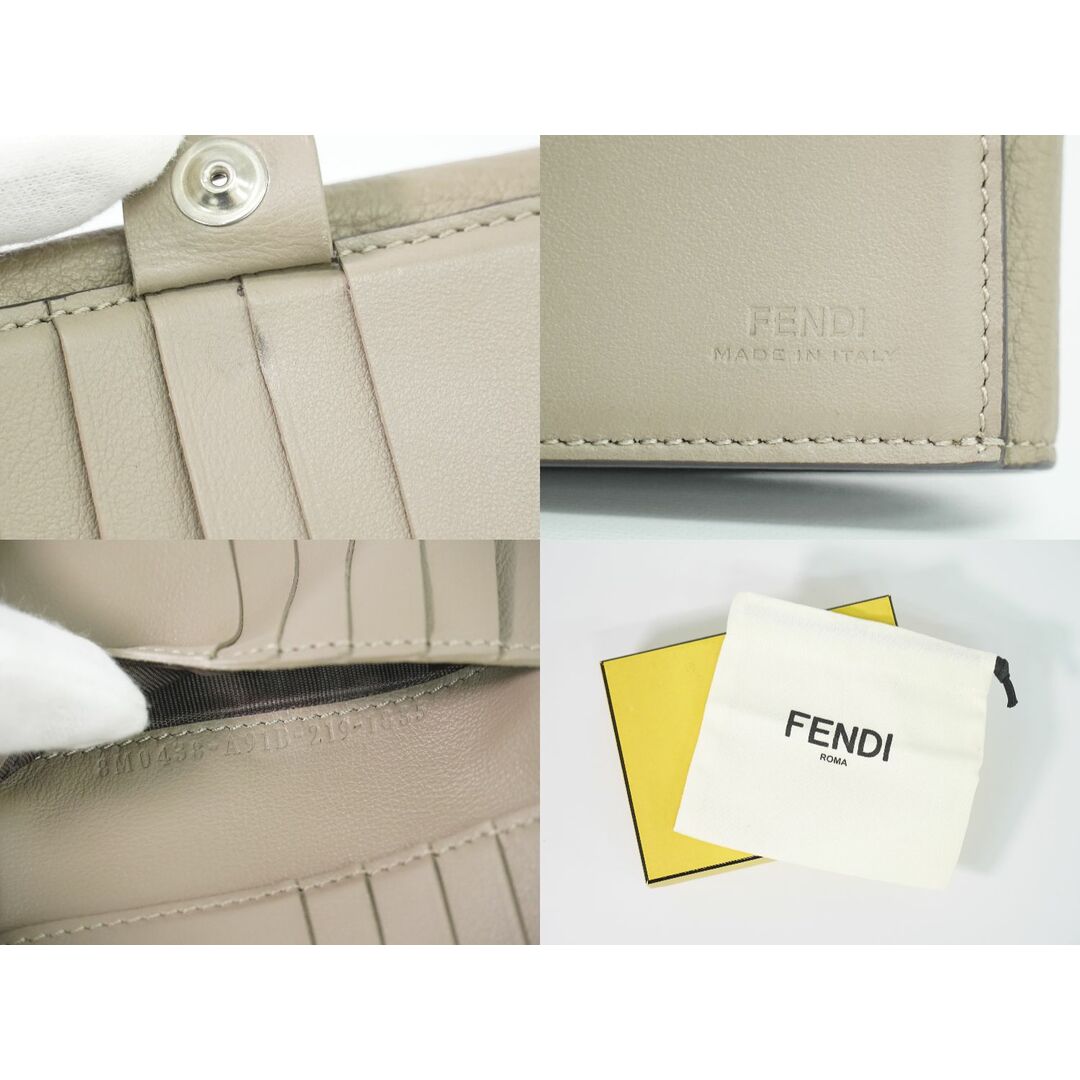 FENDI - 本物 フェンディ FENDI ピーカブー セレリア 折財布 FENDI - 本物 フェンディ FENDI ピーカブー セレリア 折財布