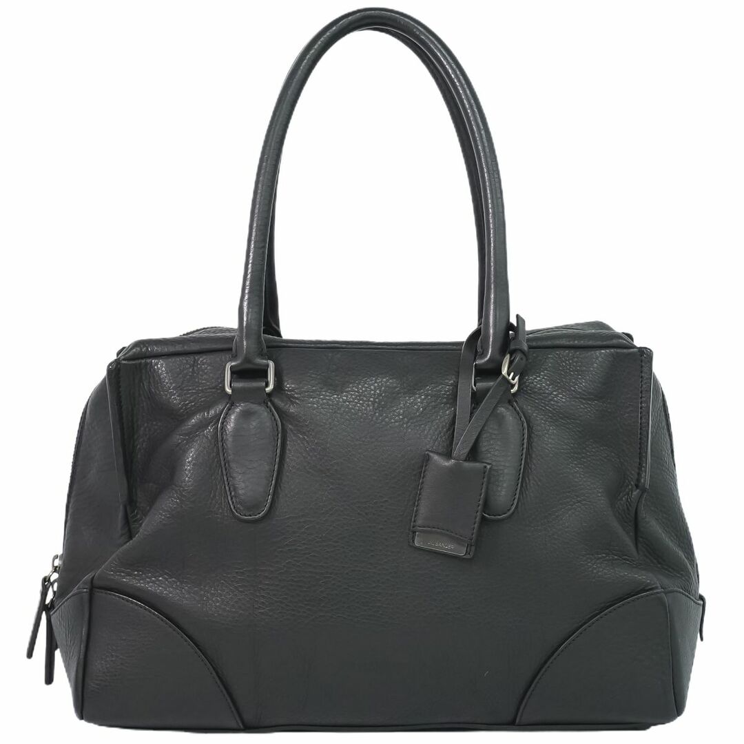 JIL SANDER - 本物 ジル サンダー JIL SANDER レザー ボストン JIL SANDER - 本物 ジル サンダー JIL SANDER レザー ボストン