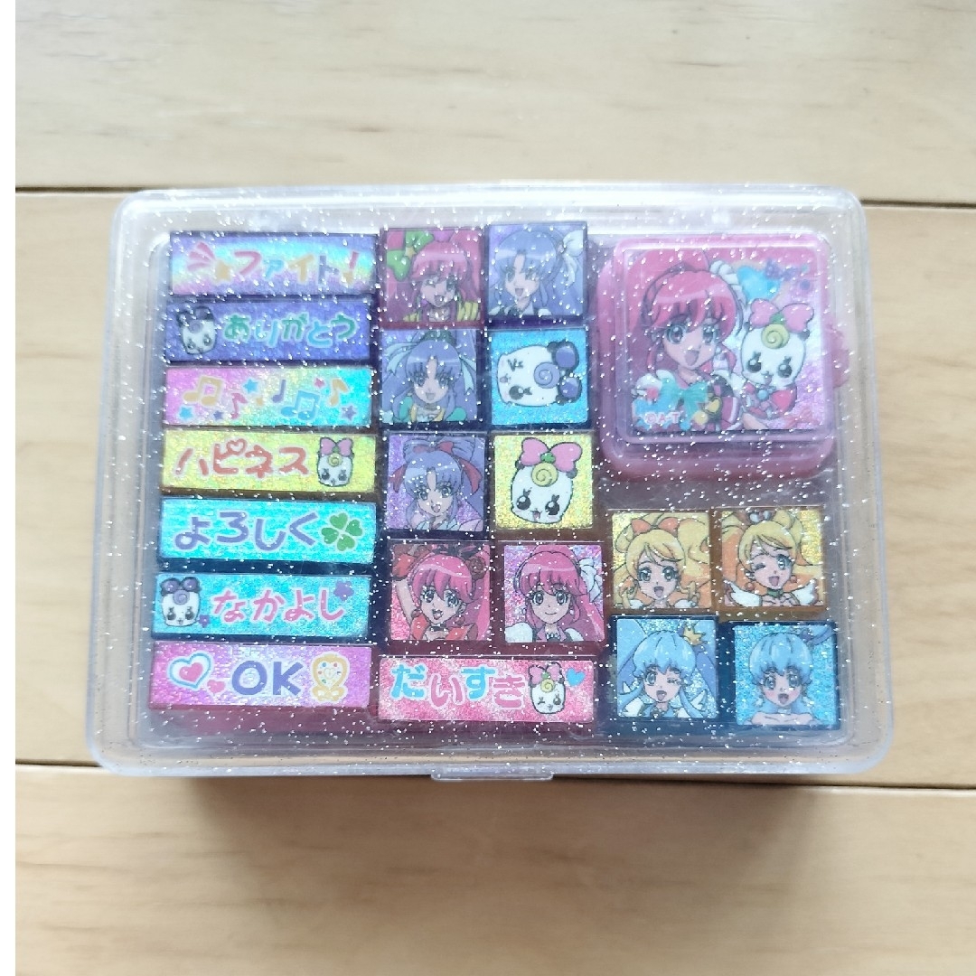 1LDK SELECT(ワンエルディーケーセレクト)のハピネスチャージプリキュア　スタンプセット エンタメ/ホビーのおもちゃ/ぬいぐるみ(キャラクターグッズ)の商品写真