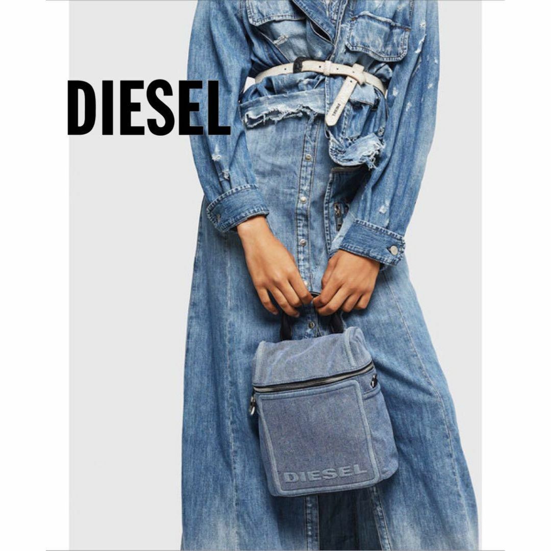 DIESEL(ディーゼル)の【送料無料】DIESEL 3WAYミニバックパック リュック デニム レディース レディースのバッグ(リュック/バックパック)の商品写真