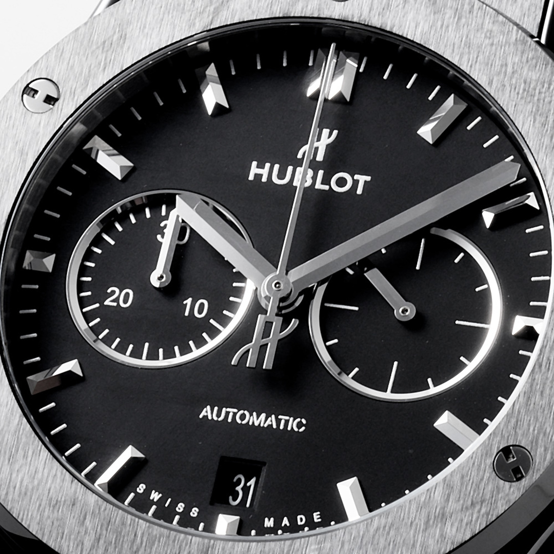 HUBLOT(ウブロ)のウブロ クラシック フュージョン クロノグラフ ブラックマジック 541.CM.1171.RX メンズ 中古 メンズの時計(腕時計(アナログ))の商品写真