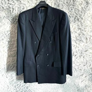 ブルックスブラザース(Brooks Brothers)の80s✨日本製✨A6サイズ ブルックスブラザーズ ダブル ジャケット グレー(テーラードジャケット)