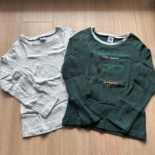 プチバトー(PETIT BATEAU)のプチバトー　長袖Tシャツ２枚セット(Tシャツ/カットソー)