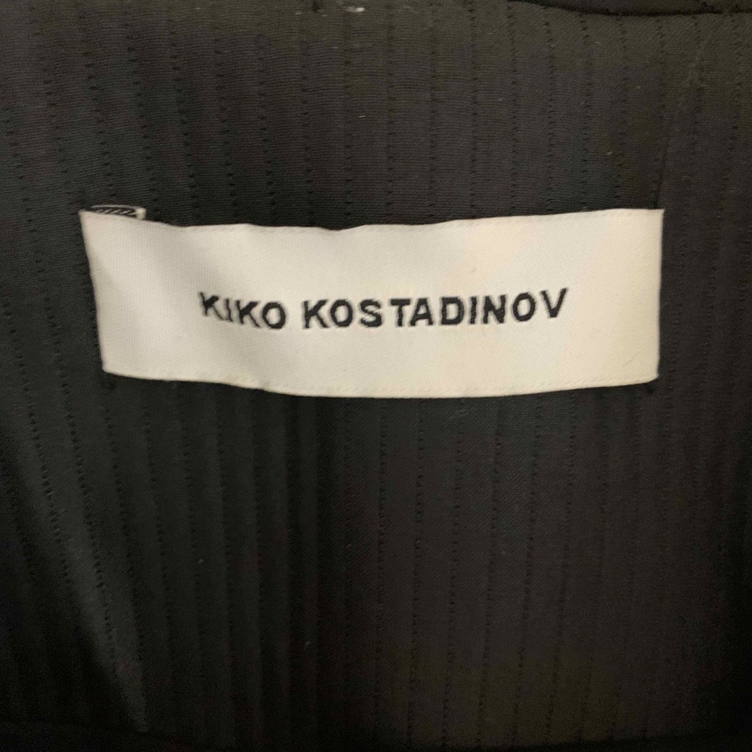 KIKO KOSTADINOV(キココスタディノフ)のKiko kostadinov valakas blazer 黒 size46 メンズのジャケット/アウター(ブルゾン)の商品写真