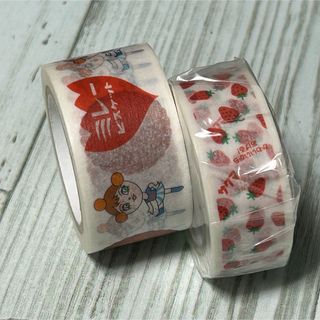 【中古】イエトモ　いちごみるく・ミレービスケット　 マスキングテープ　2個セット(テープ/マスキングテープ)