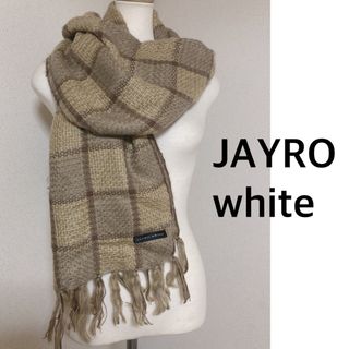 ジャイロホワイト(JAYRO White)の【新品・未使用】マフラー JAYRO white(マフラー/ショール)