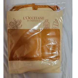 ロクシタン(L'OCCITANE)の【新品未開封】ロクシタン　ポケット付きパイピングトートバッグ(トートバッグ)