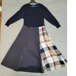 バーバリーブルーレーベル(BURBERRY BLUE LABEL)の【ピー様専用】BURBERRY BLUE LABEL ワンピース(ひざ丈ワンピース)