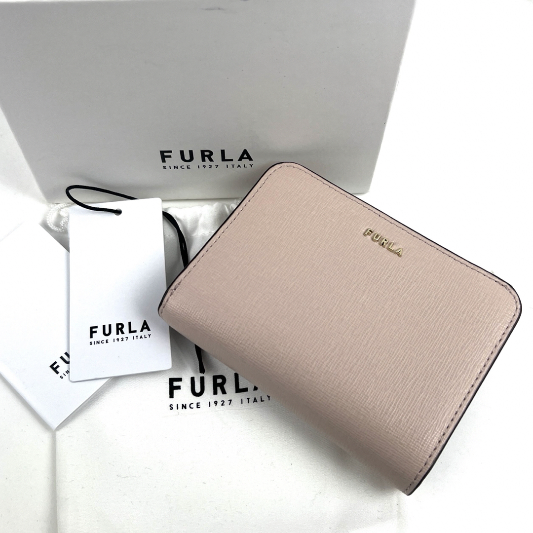 Furla(フルラ)の未使用！フルラ　バビロンS コンパクトウォレット　二つ折り財布　サフィアーノ レディースのファッション小物(財布)の商品写真