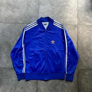 アディダス(adidas)の70s アディダス ジャージ/トラックジャケット atp フランス製 ブルー(ジャージ)