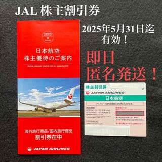 ジャル(ニホンコウクウ)(JAL(日本航空))の日本航空　チケット　JAL 株主優待1枚＋ツアー　割引1冊★2025年5月末迄(航空券)