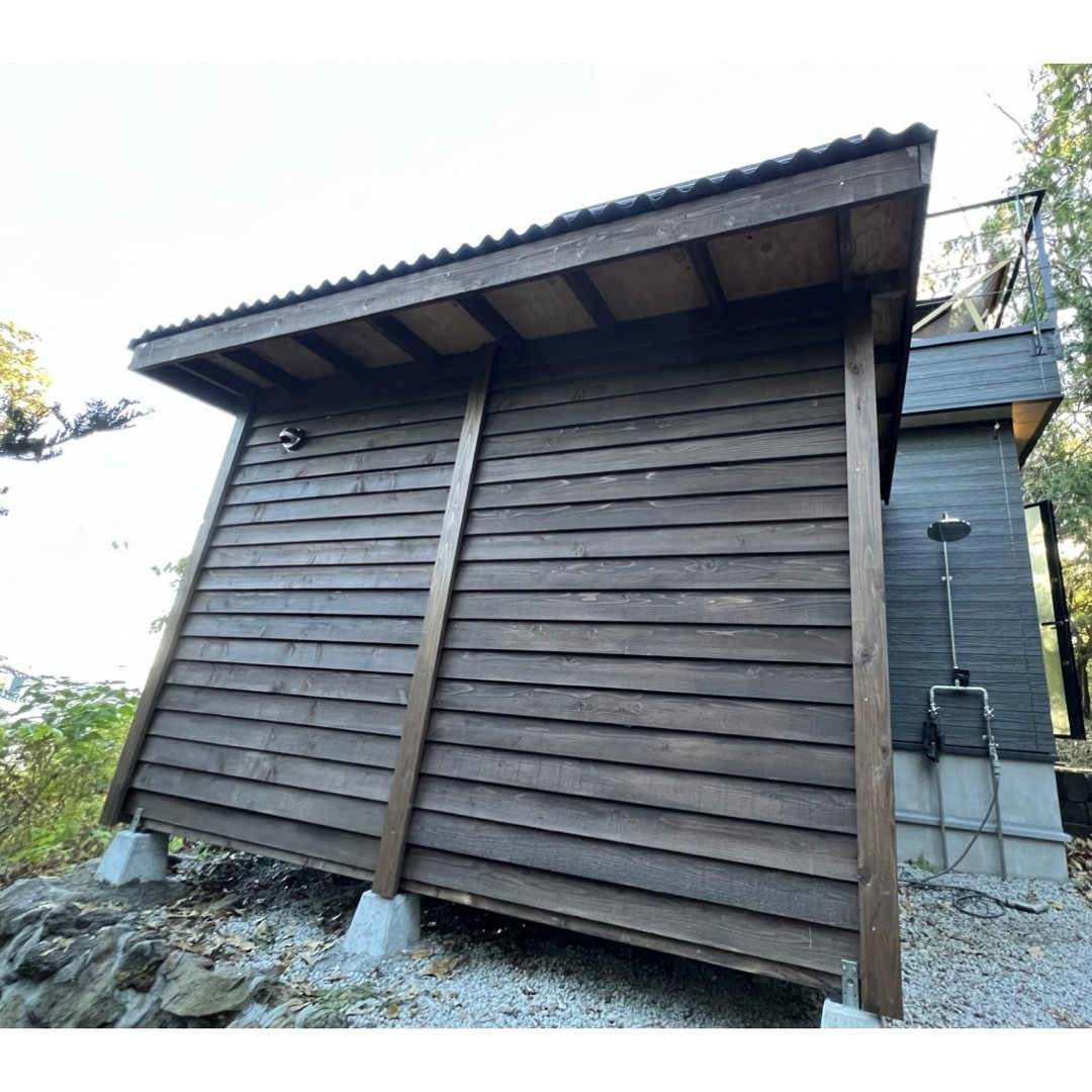 タイニーハウス サウナ ログハウス 物置 倉庫 小屋 プレハブ ガレージ J インテリア/住まい/日用品のインテリア/住まい/日用品 その他(その他)の商品写真