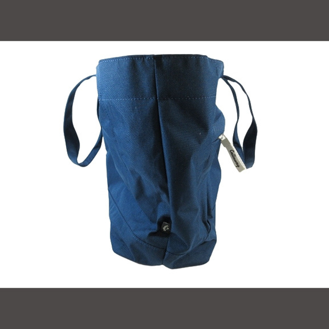 Callaway(キャロウェイ)のCALLAWAY バッグ トートバッグ ロゴ 刺繍 無地 裏地 ブルー メンズのバッグ(トートバッグ)の商品写真