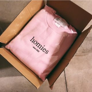 小嶋陽菜 こじはる 22market homies スウェット ピンク XLの通販 by