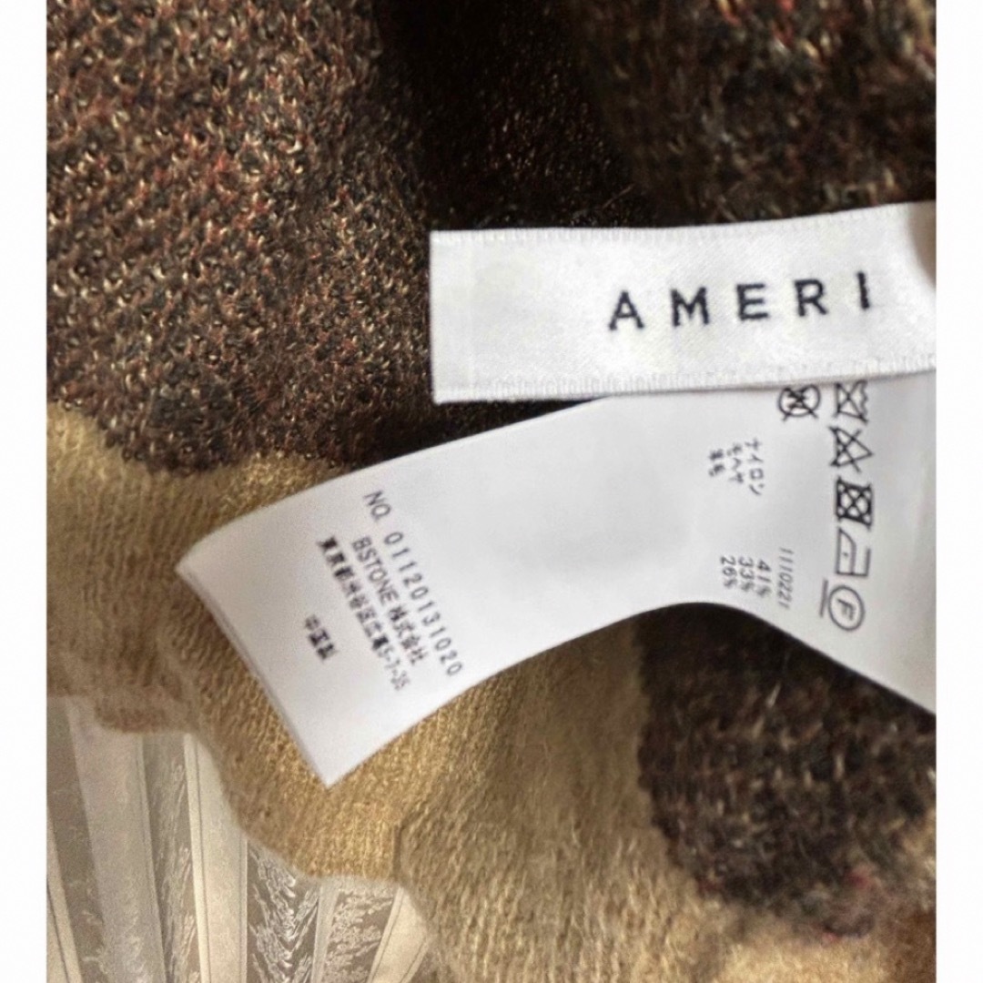 Ameri VINTAGE(アメリヴィンテージ)のAMERI モヘア カーディガン3WAY NOSTALGIC RUG KNIT メンズのトップス(カーディガン)の商品写真