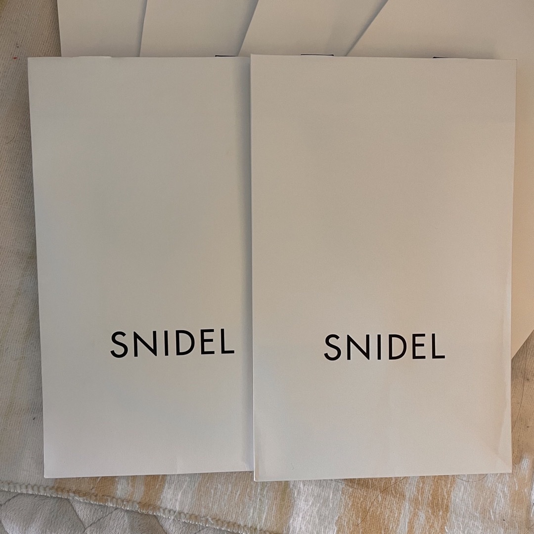SNIDEL(スナイデル)のsnidel紙袋 レディースのバッグ(ショップ袋)の商品写真