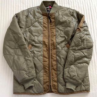 アルファインダストリーズ(ALPHA INDUSTRIES)のALPHA INDUSTRIES キルティング ジャケット ma-1 ブルゾン(ブルゾン)