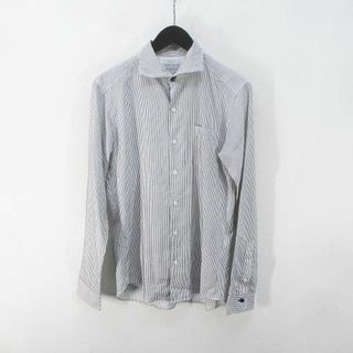 ニコルクラブフォーメン(NICOLE CLUB FOR MEN)のNICOLE CLUB FOR MEN 長袖 シャツ ワイシャツ 46 灰系(シャツ)