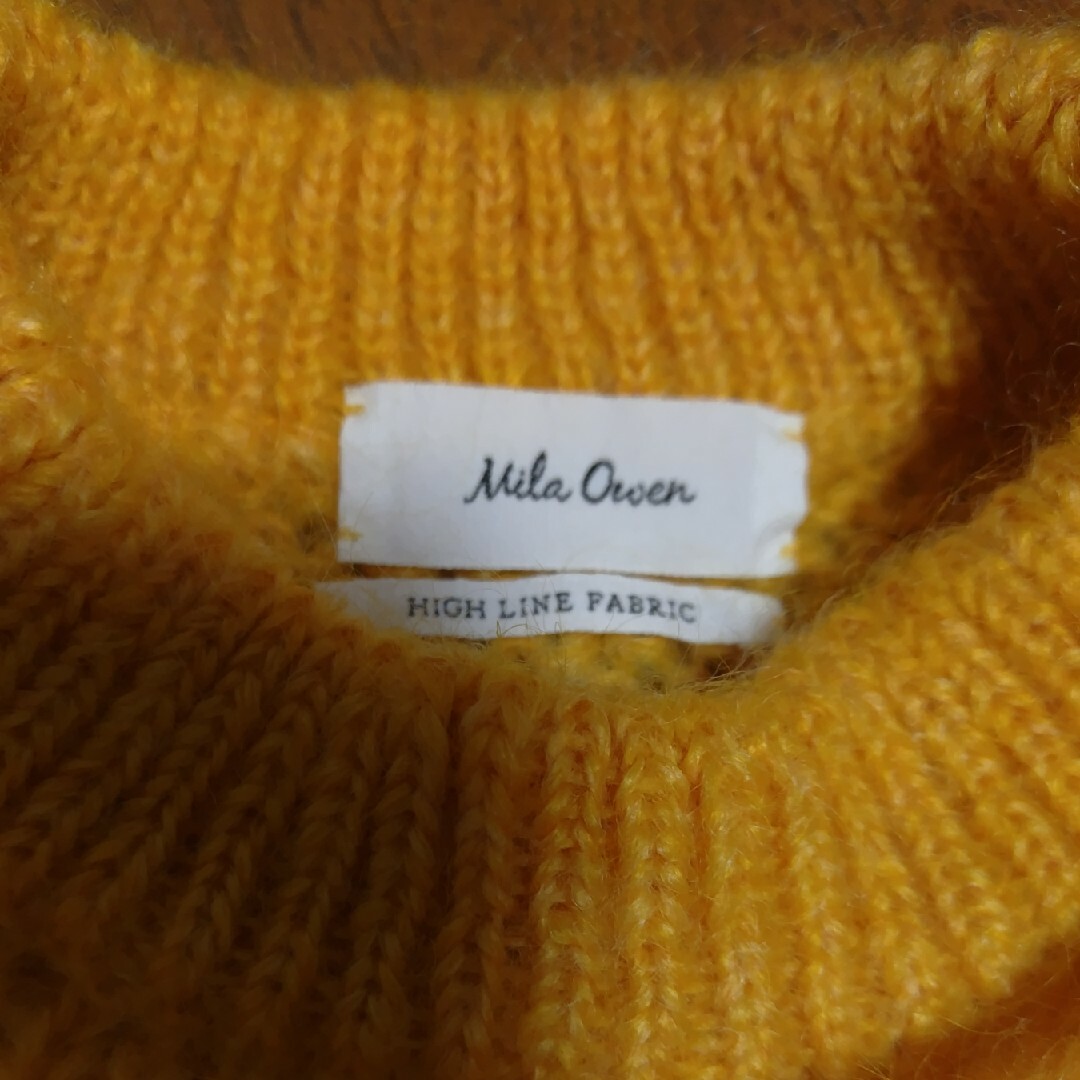 Mila Owen(ミラオーウェン)のミラオーウェン　モヘアニット レディースのトップス(ニット/セーター)の商品写真