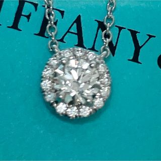 ティファニー(Tiffany & Co.)のティファニー 0.33ctプラチナソレストネックレス(ネックレス)