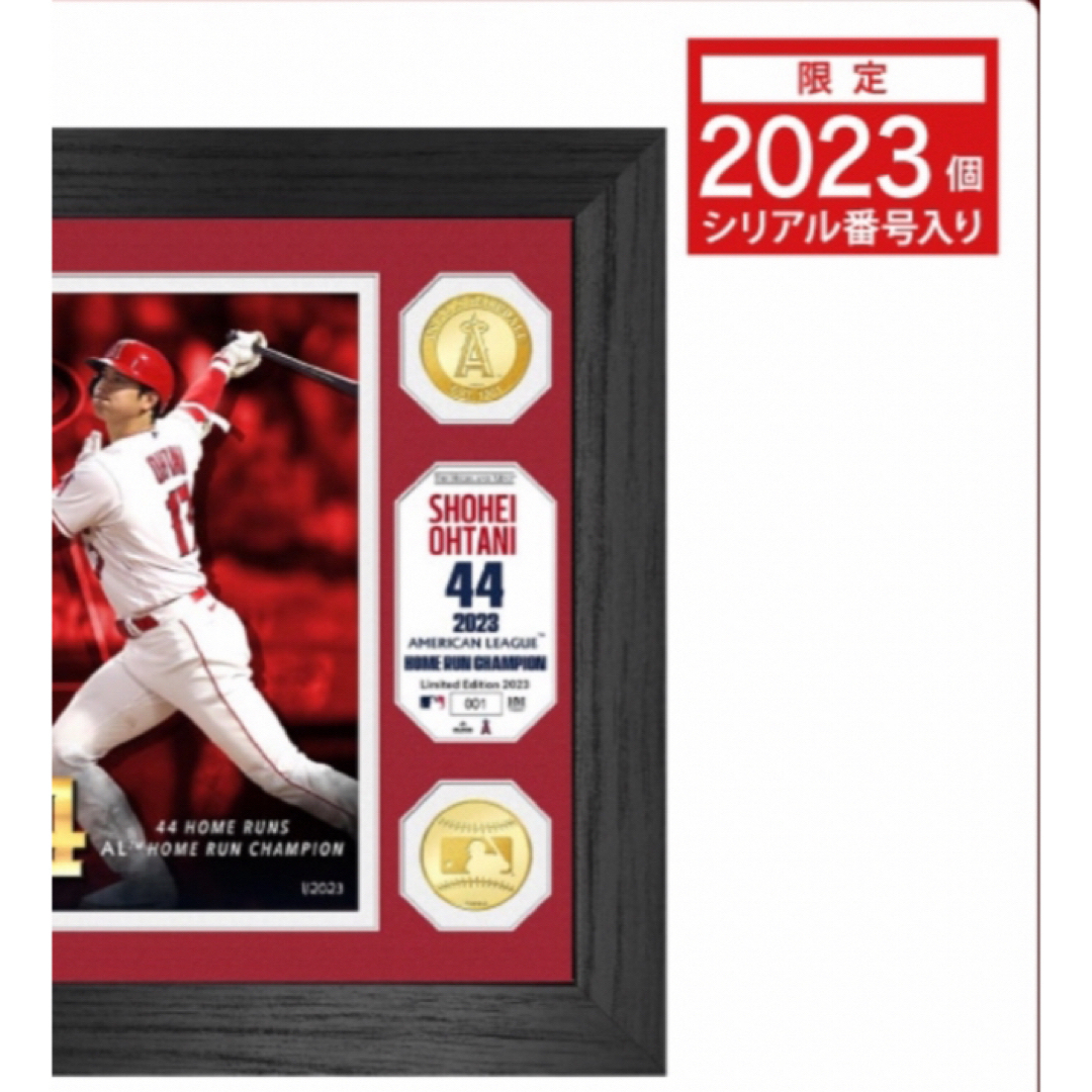 大谷翔平大谷翔平選手　新品限定商品　郵便局公式　エンゼルス 2023HR王記念コイン