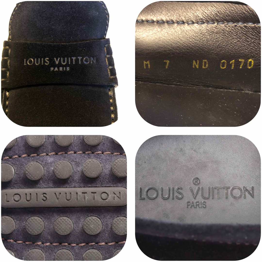 LOUIS VUITTON(ルイヴィトン)のLouis Vuitton ルイヴィトン スエード ドライビングシューズ26cm メンズの靴/シューズ(スリッポン/モカシン)の商品写真