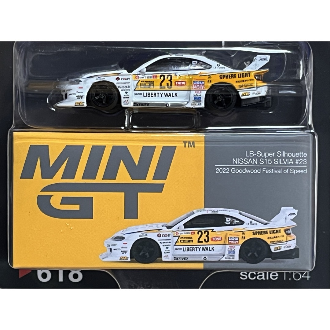 日産 - LBWK ミニGT MINI GT LBスーパーシルエット S15 シルビアの通販